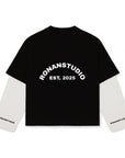 DOUBLE SLEEVE BLACK & WHITE