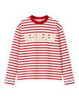 RS STRIPE LONGSLEEVE RED