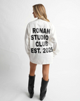 Pre-order: Ronanstudio oversized white longsleeve