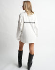 STUDIO WHITE OVERSIZED LONGSLEEVE
