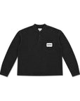 HENLEY SOCIETY LONGSLEEVE WASHED BLACK