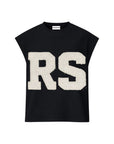RS SLEEVELESS T-SHIRT BLACK