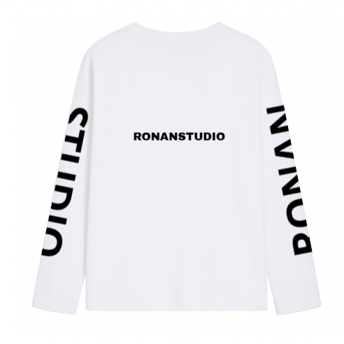 STUDIO WHITE OVERSIZED LONGSLEEVE