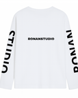 STUDIO WHITE OVERSIZED LONGSLEEVE
