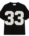33 Oversized zwart T-shirt (nieuw)