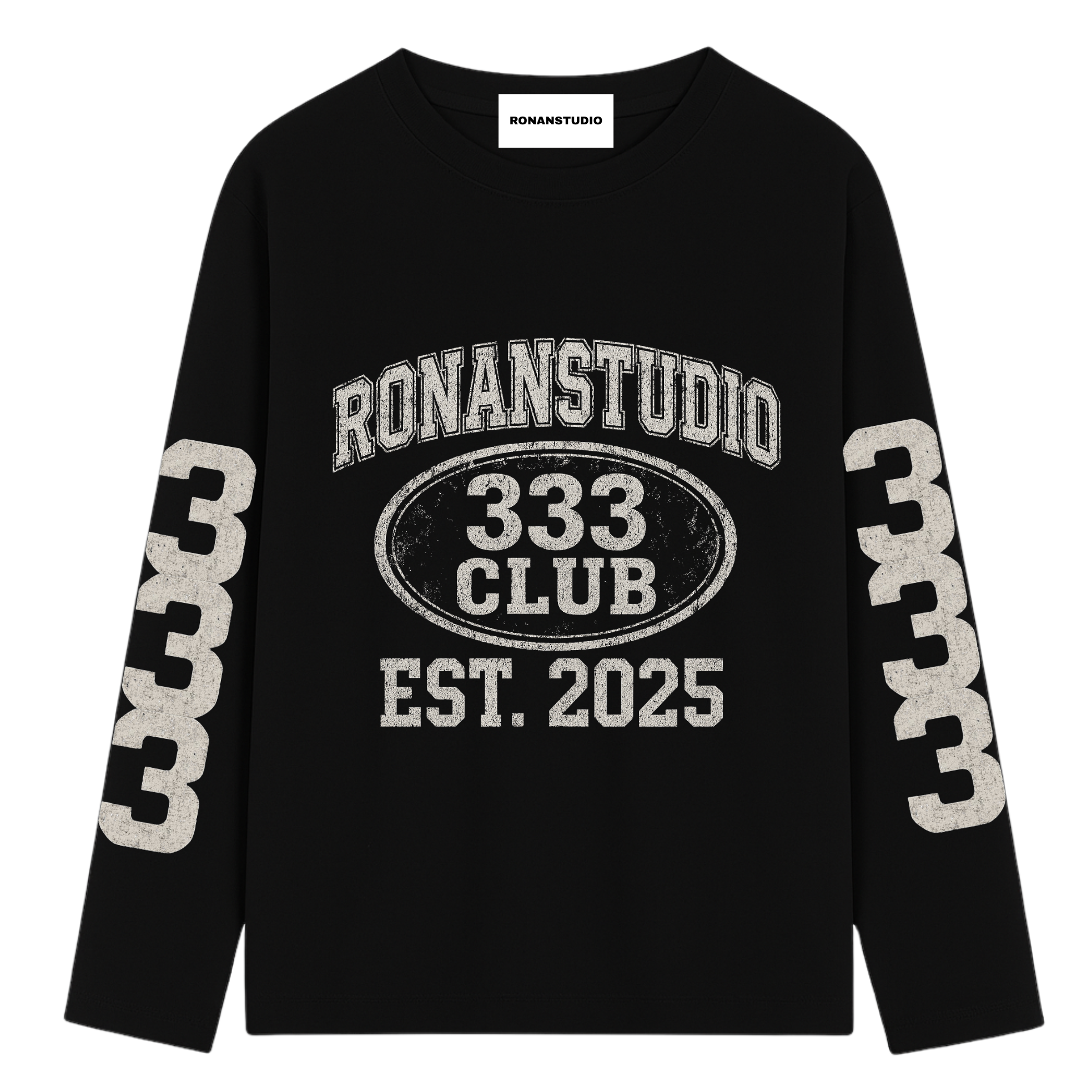 333 LONGSLEEVE BLACK