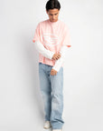 PRE-ORDER RS DOUBLE SLEEVE PINK & WHITE