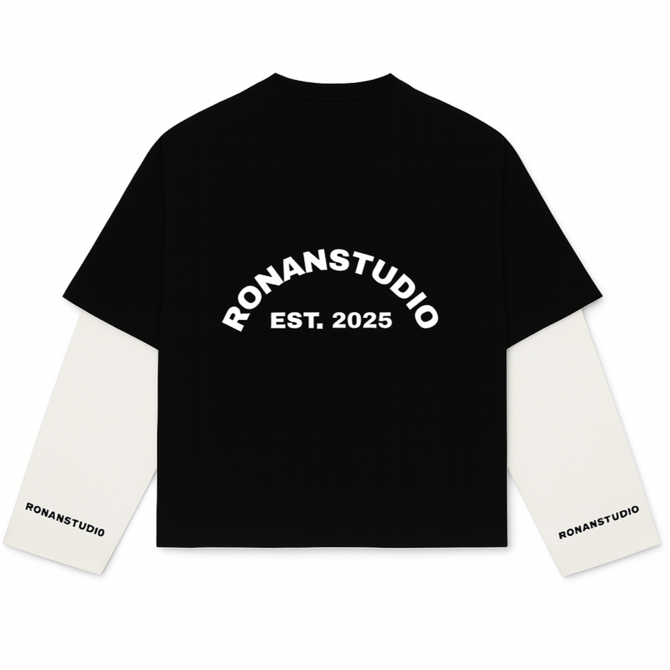 Black & White Double sleeve
