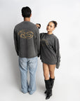 PRE-ORDER RONAN EE LONGSLEEVE WASHED BLACK