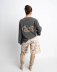 RS CAMO CARGO SHORTS DESERT CAMO