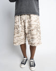 RS CAMO CARGO SHORTS DESERT CAMO