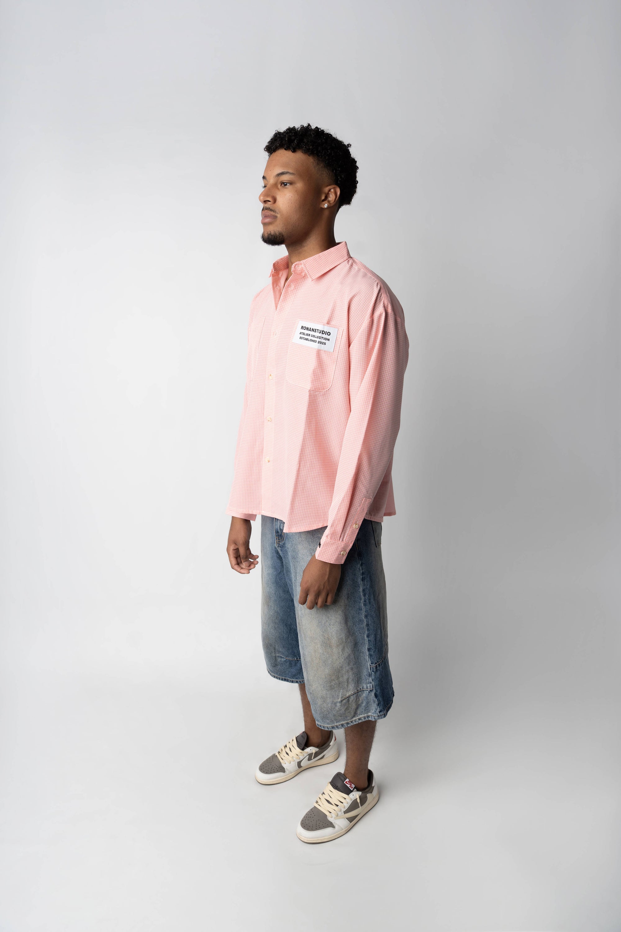 ATELIER FLANNEL SHIRT PINK
