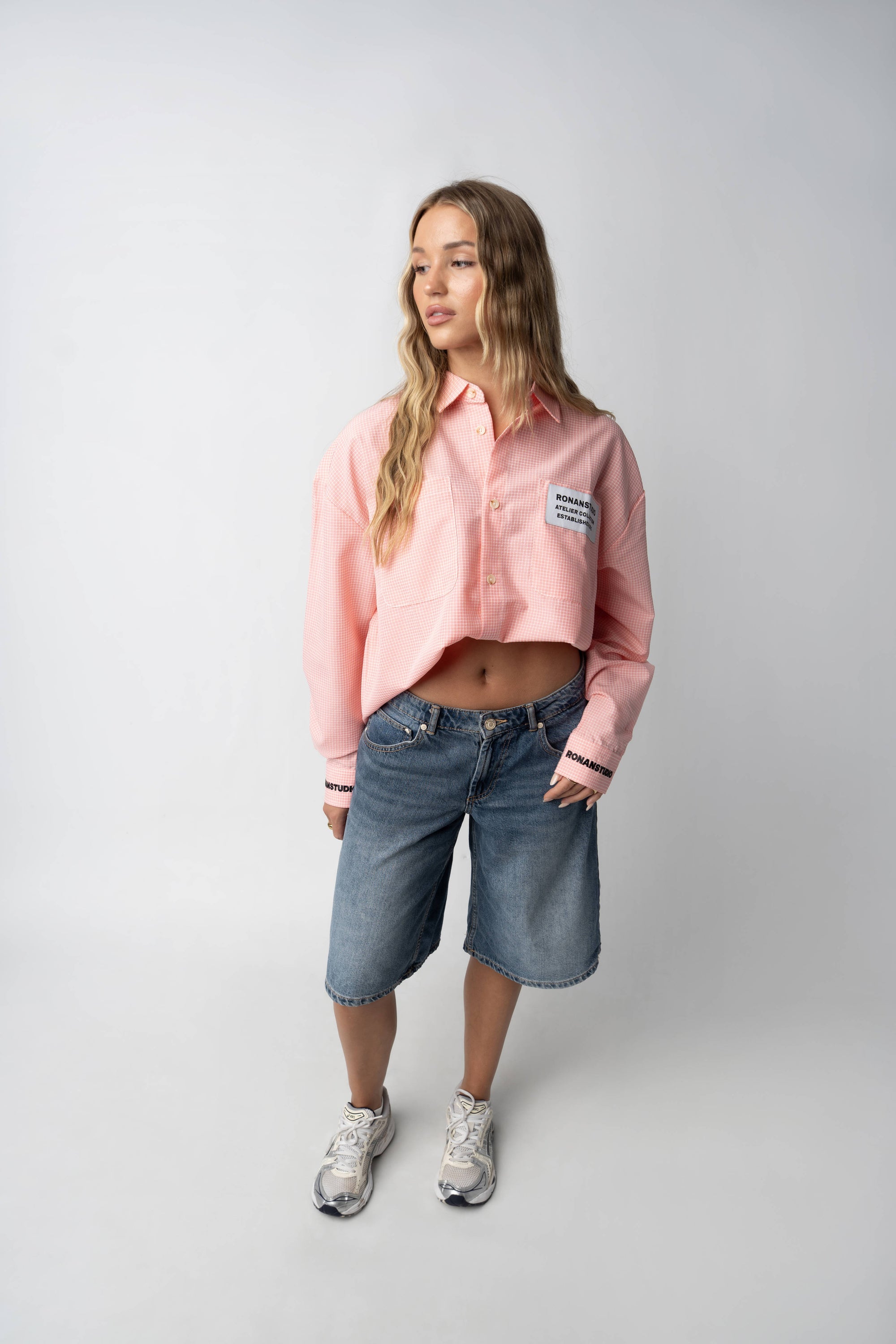 ATELIER FLANNEL SHIRT PINK