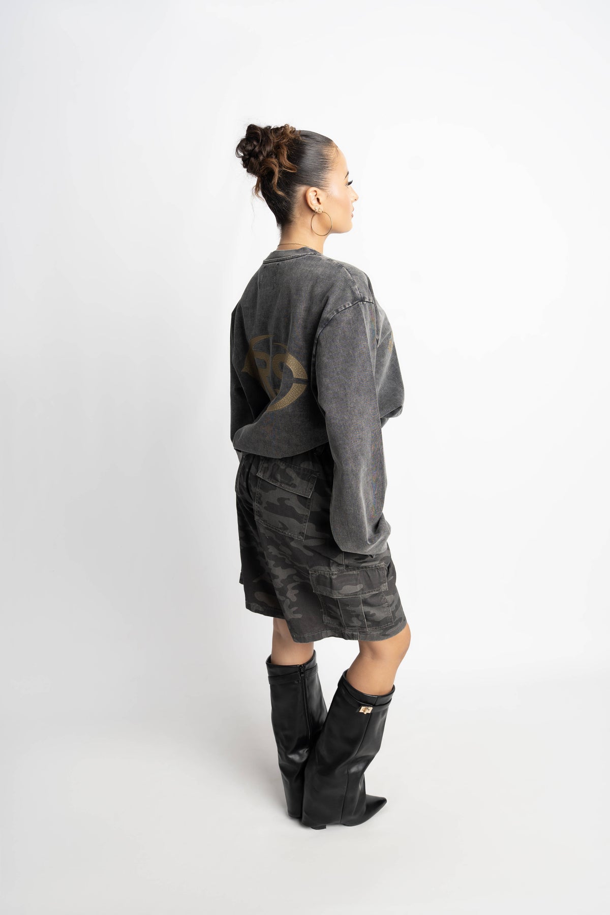 RS CAMO CARGO SHORTS SHADOW CAMO