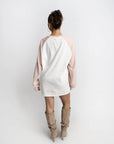 RAGLAN LONGSLEEVE PINK & WHITE