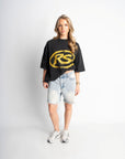 RS ATELIER T-SHIRT WASHED BLACK