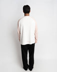 RAGLAN LONGSLEEVE PINK & WHITE