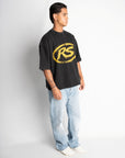 RS ATELIER T-SHIRT WASHED BLACK