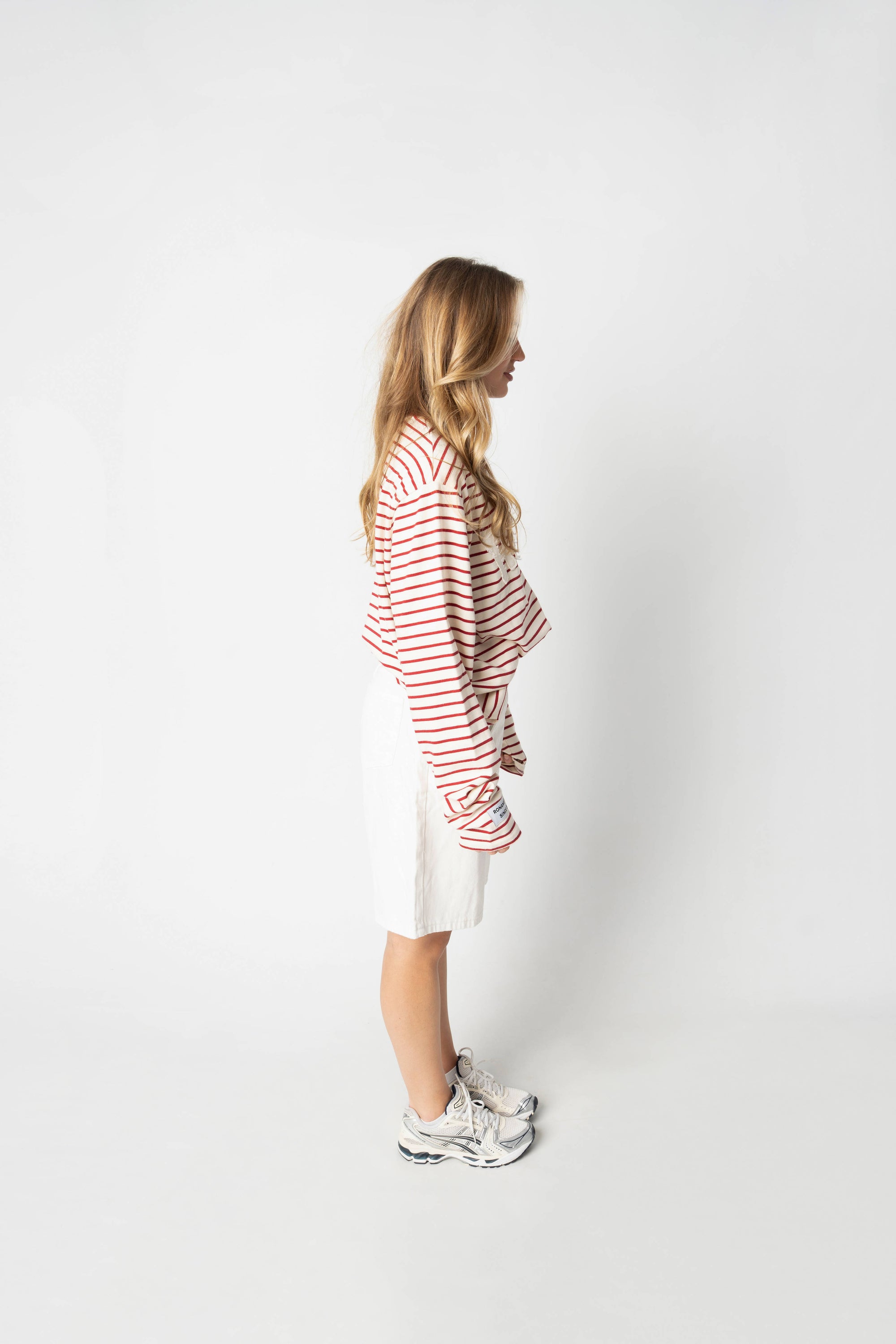 RS STRIPE LONGSLEEVE RED