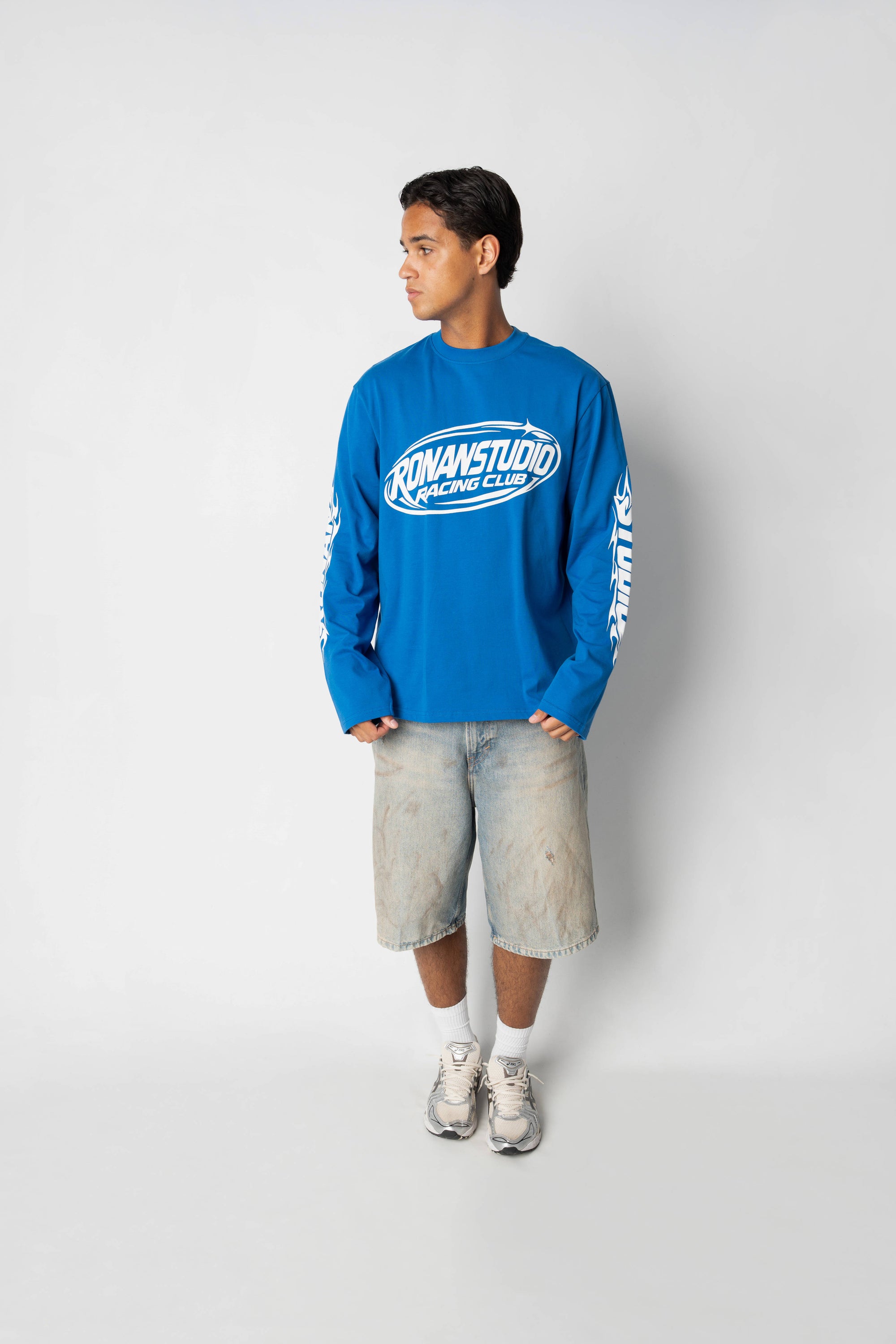 RS RACING LONGSLEEVE BLUE