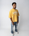 RS ATELIER T-SHIRT WASHED HONEY GOLD
