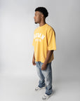 RS ATELIER T-SHIRT WASHED HONEY GOLD