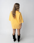 RS ATELIER T-SHIRT WASHED HONEY GOLD