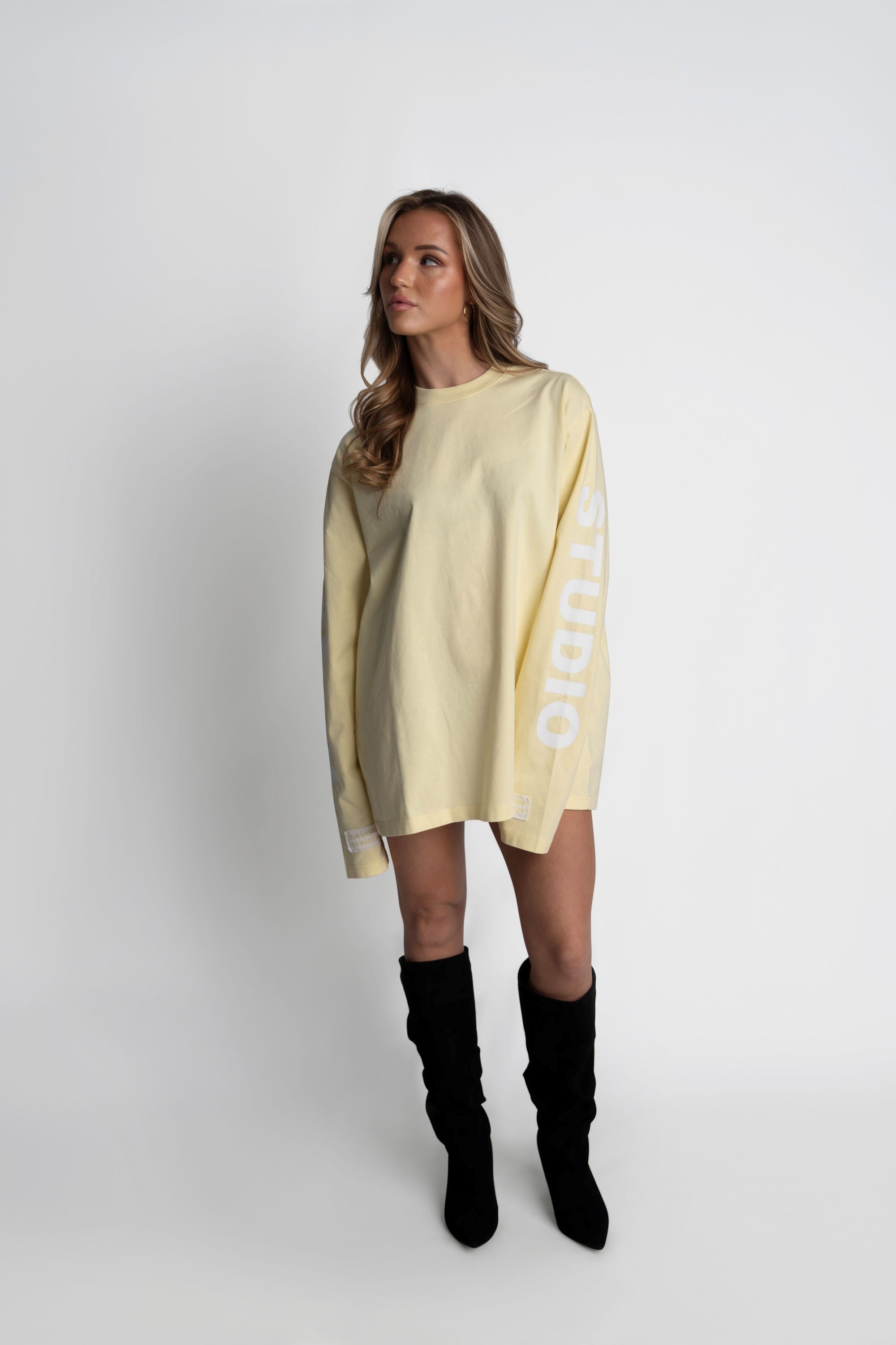 PRE-ORDER STUDIO BUTTER YELLOW LONGSLEEVE