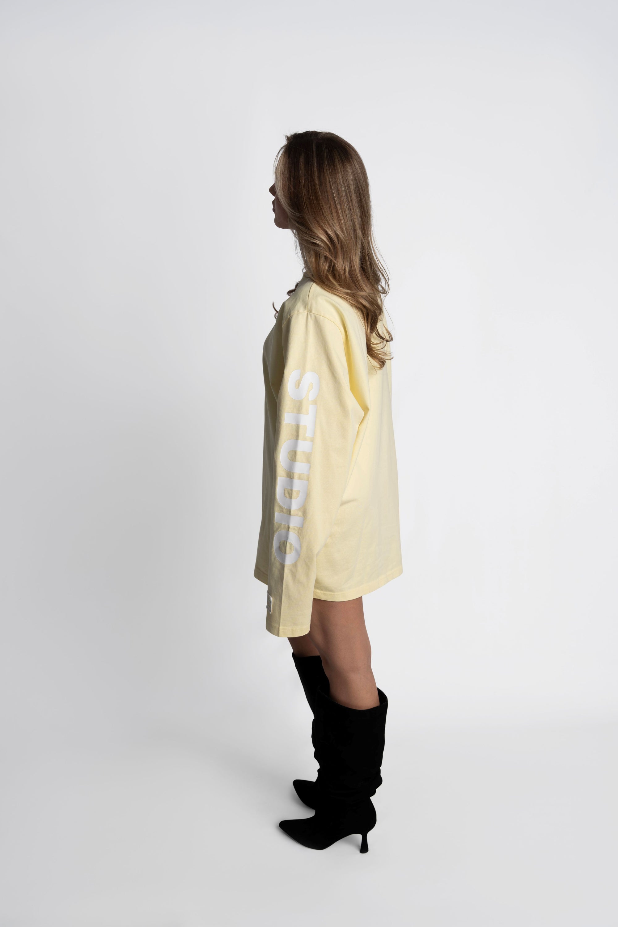 PRE-ORDER STUDIO BUTTER YELLOW LONGSLEEVE
