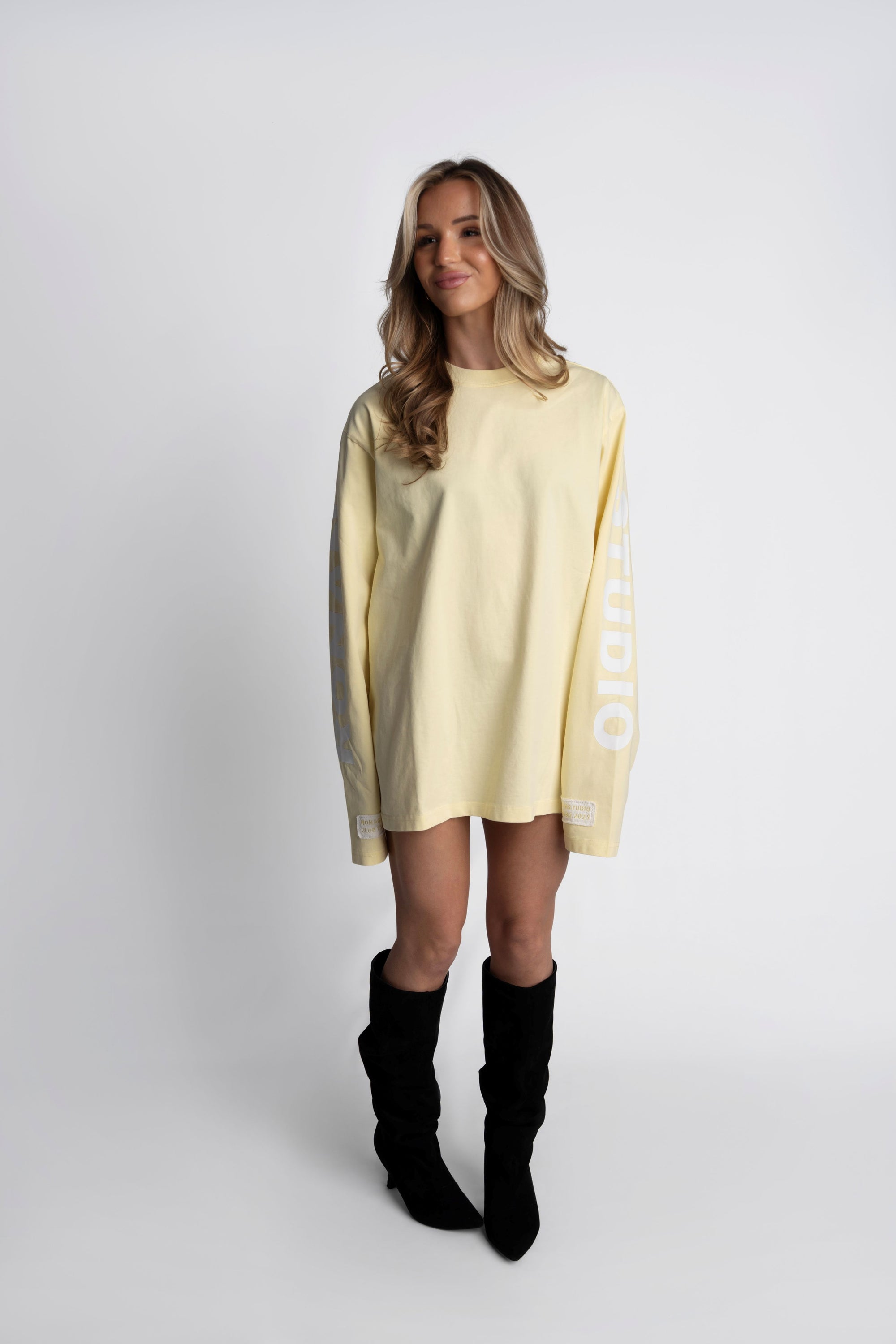 PRE-ORDER STUDIO BUTTER YELLOW LONGSLEEVE