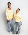 STUDIO ZIP UP BUTTER YELLOW