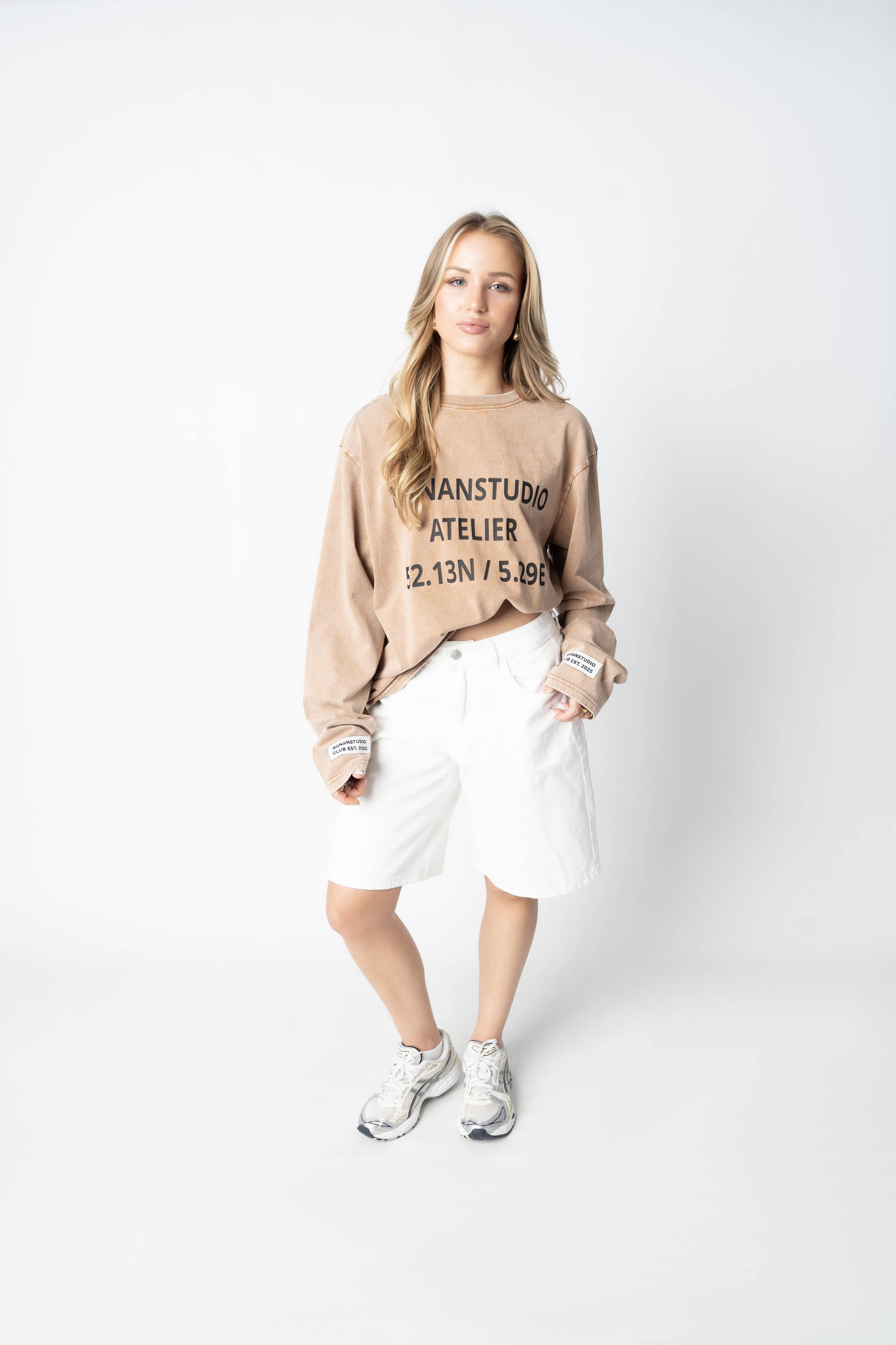 ATELIER LONGSLEEVE WASHED BROWN