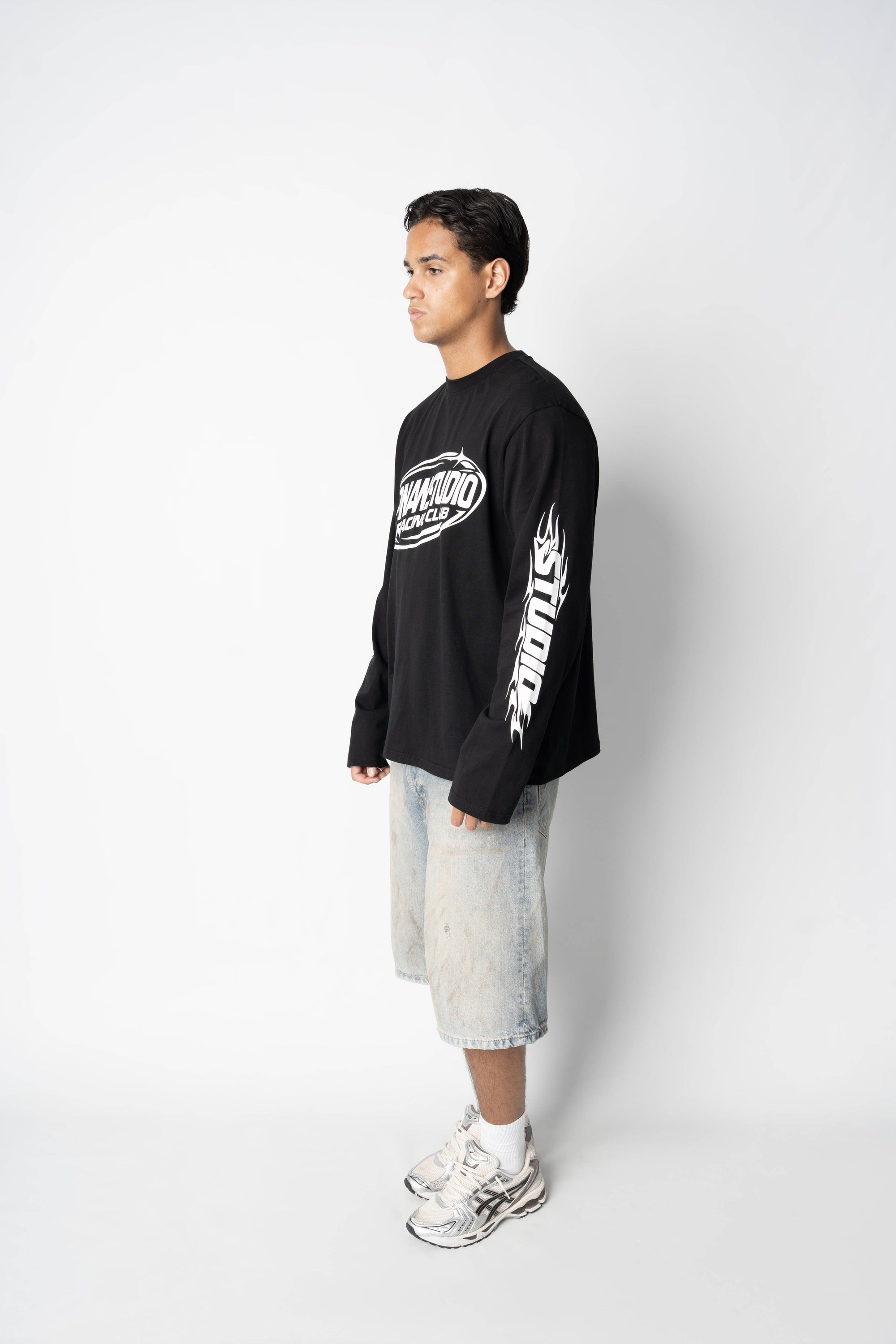 RS RACING LONGSLEEVE BLACK
