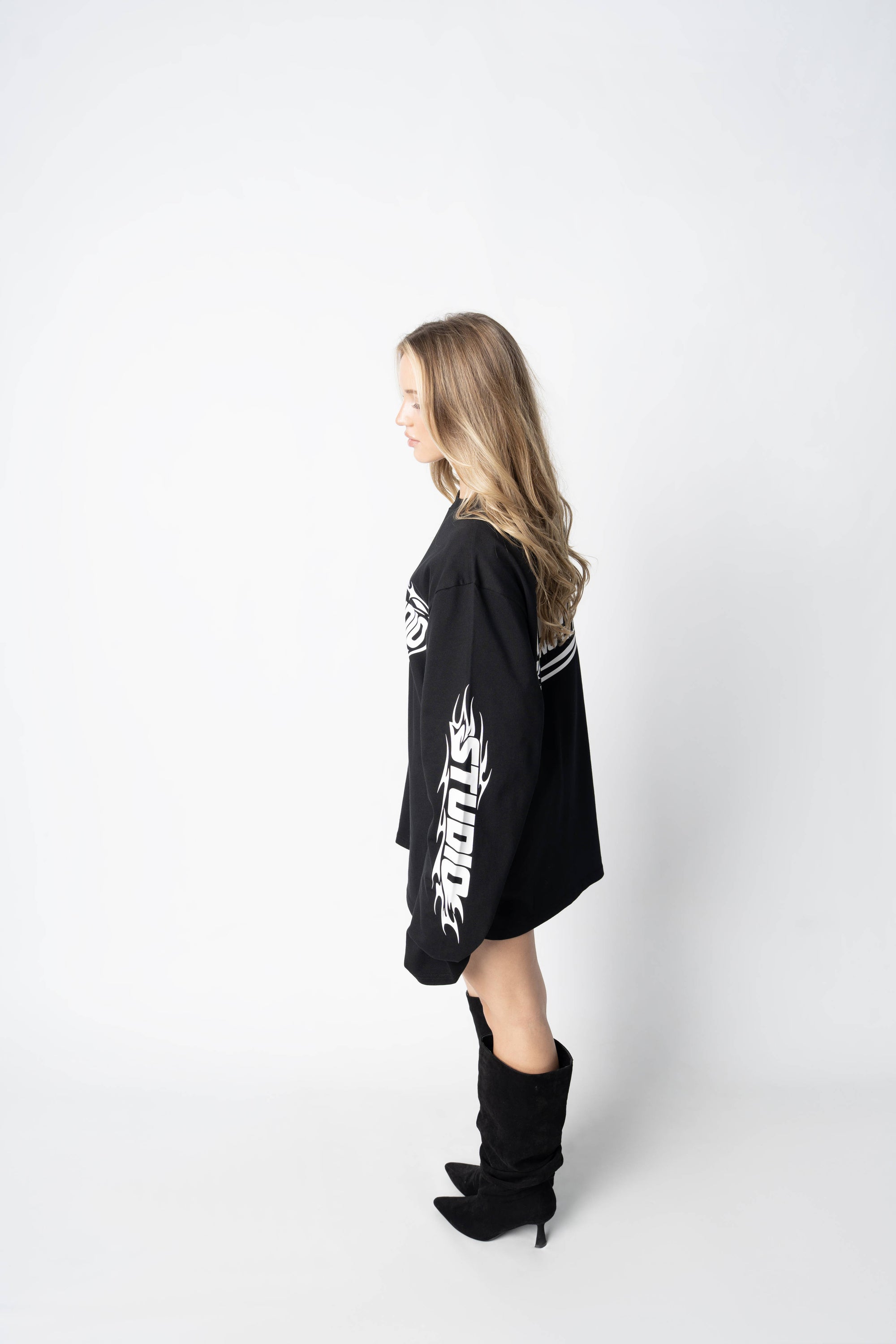 RS RACING LONGSLEEVE BLACK