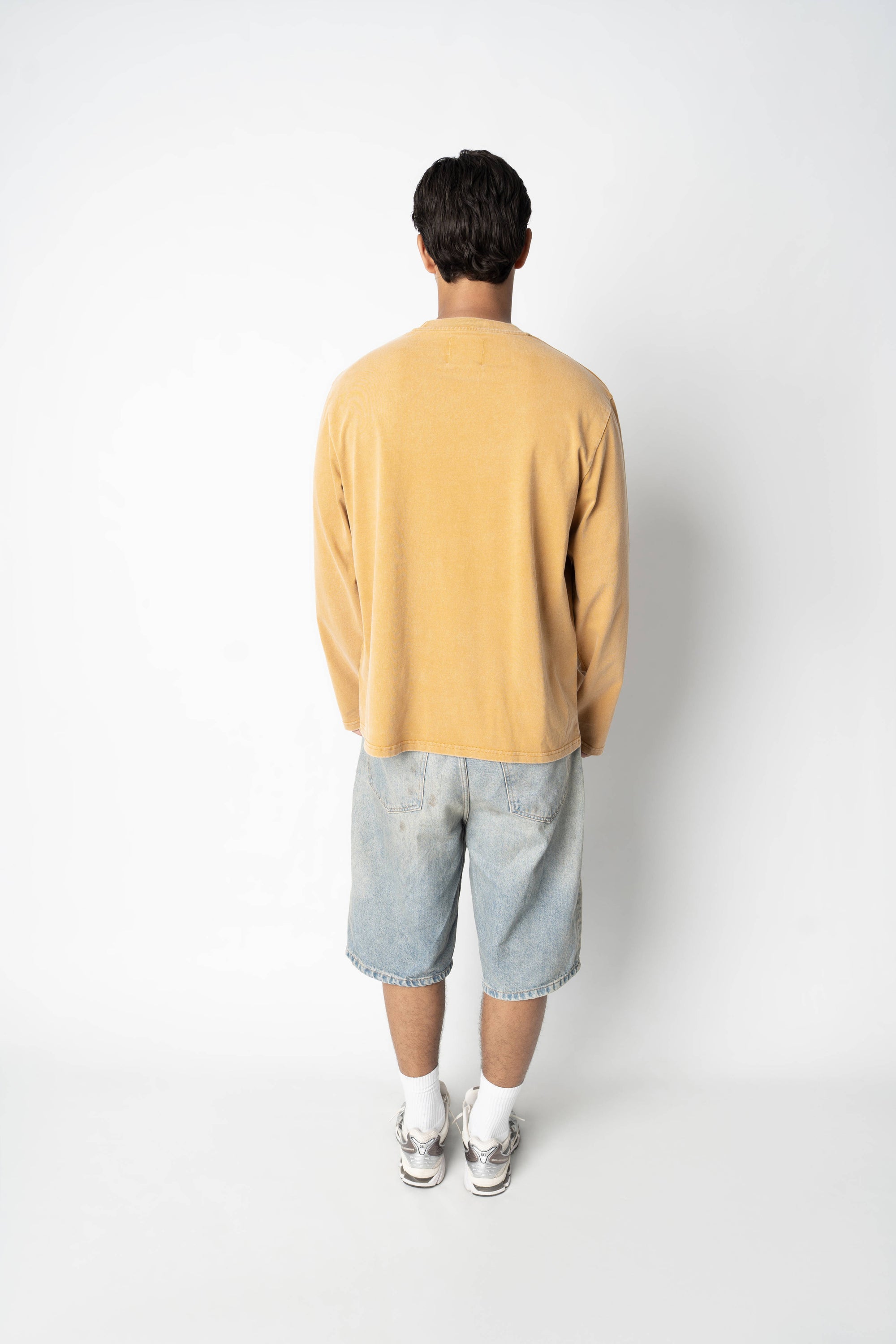 RS ATELIER LONGSLEEVE WASHED HONEY GOLD
