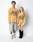 RS ATELIER LONGSLEEVE WASHED HONEY GOLD