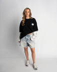 PRE-ORDER ATELIER DOUBLE SLEEVE FLANNEL BLACK