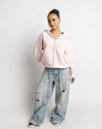 STUDIO ZIP UP PINK
