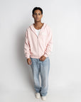 STUDIO ZIP UP PINK