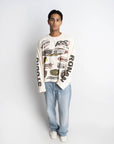 RACING WAFFLE LONGSLEEVE OFF SAND