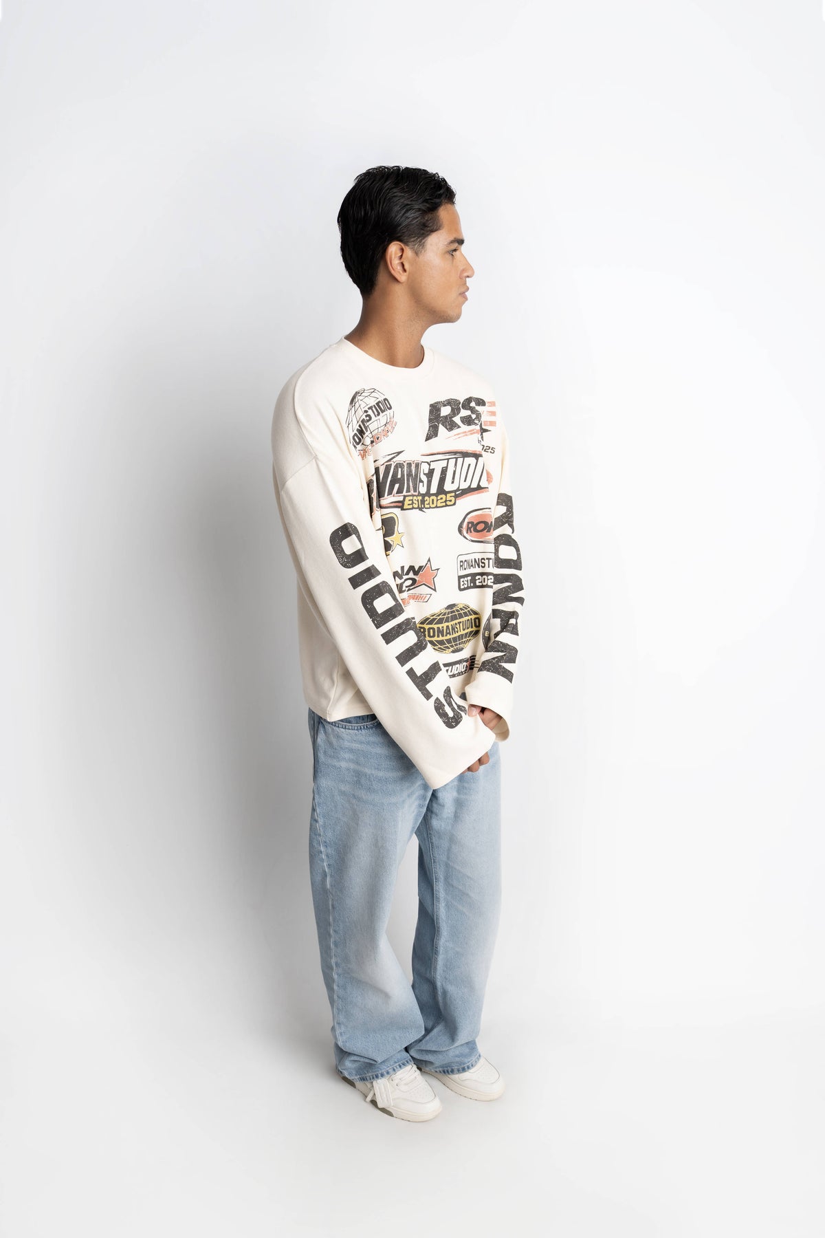 RACING WAFFLE LONGSLEEVE OFF SAND