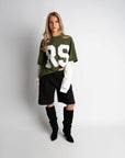 RS ATELIER DOUBLE SLEEVE OLIVE GREEN