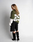 RS ATELIER DOUBLE SLEEVE OLIVE GREEN