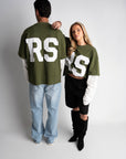 RS ATELIER DOUBLE SLEEVE OLIVE GREEN