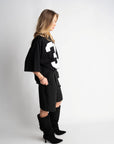 33 OVERSIZED T-SHIRT BLACK