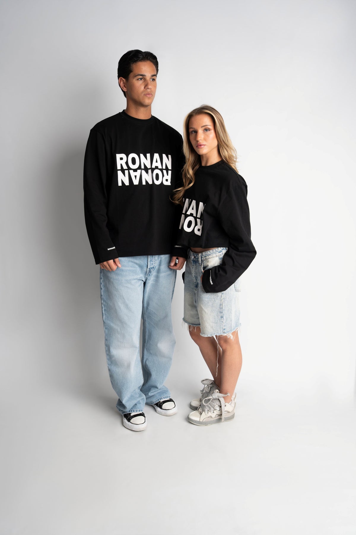CLUB OVERSIZED LONGSLEEVE BLACK – RONANSTUDIO.EU