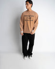 ATELIER LONGSLEEVE WASHED BROWN