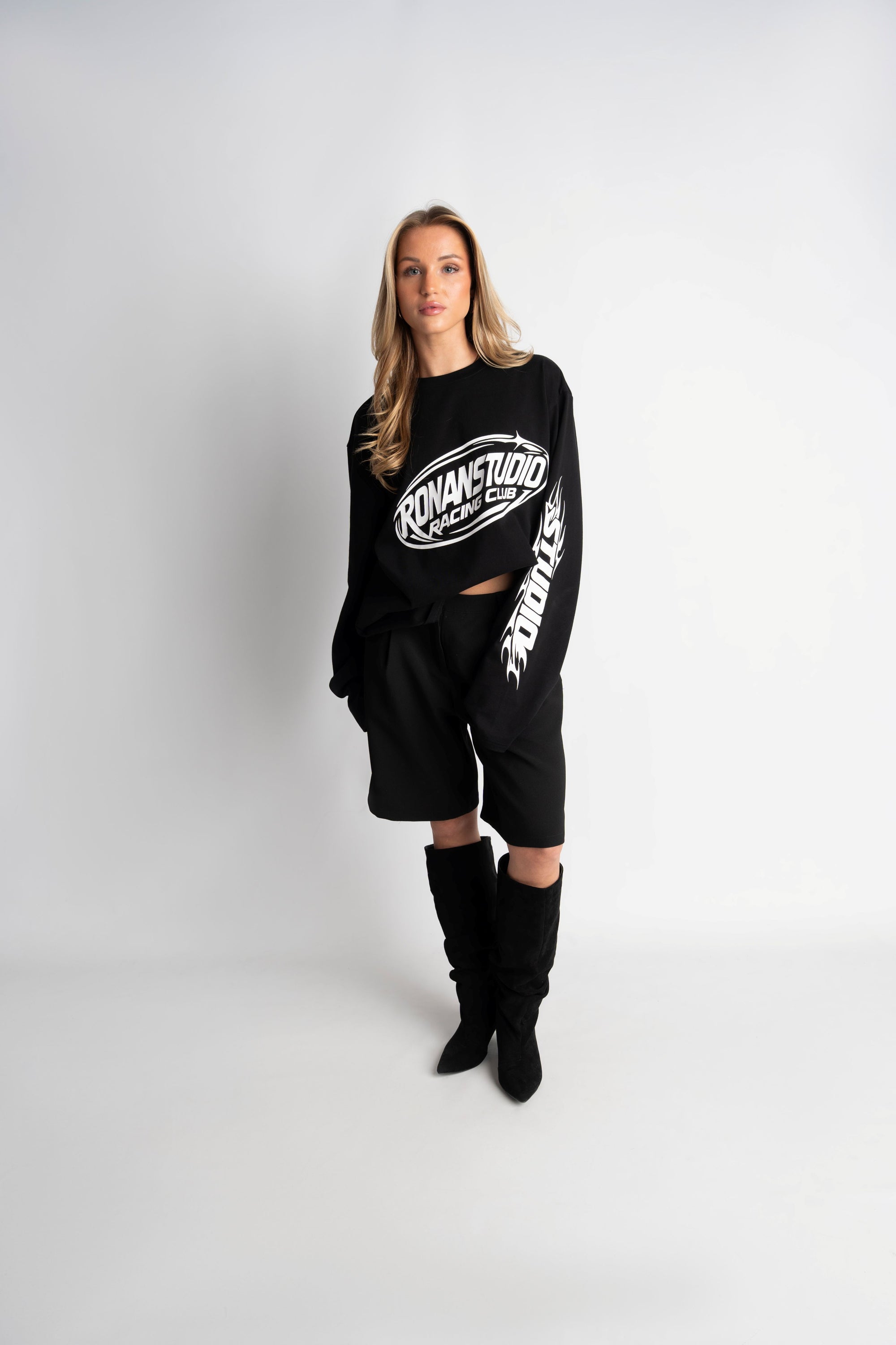 PRE-ORDER RS RACING LONGSLEEVE BLACK