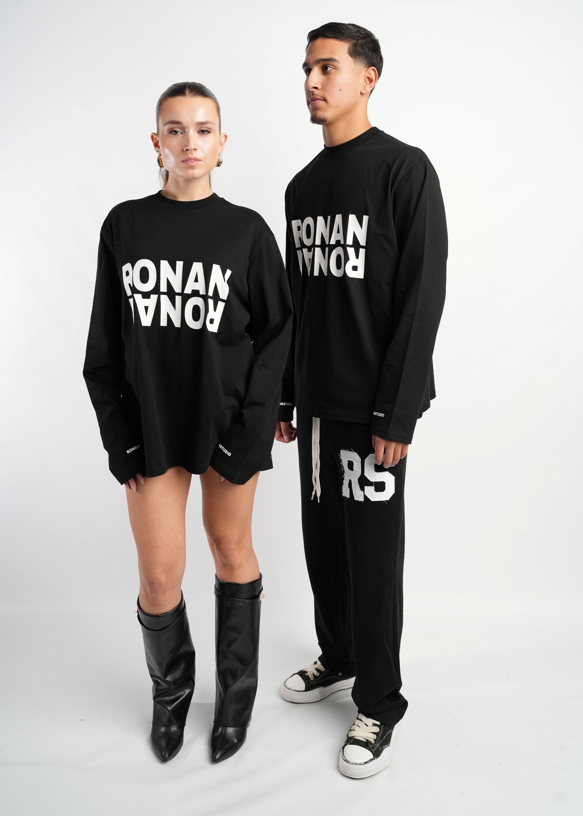 CLUB OVERSIZED LONGSLEEVE BLACK