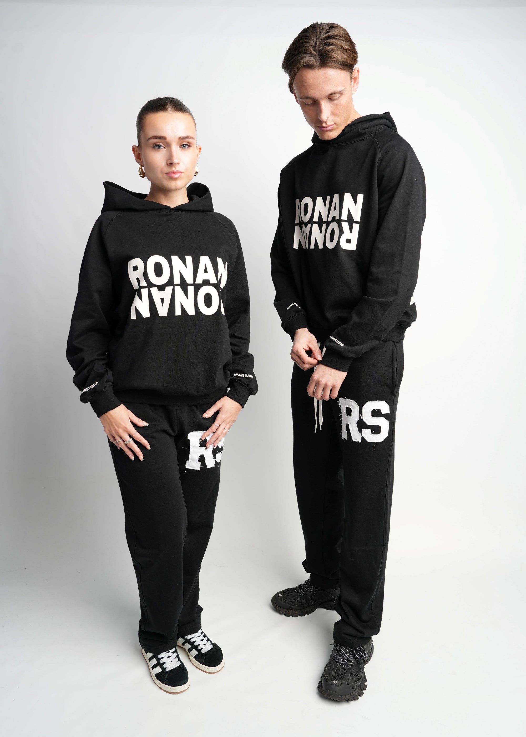 CLUB HOODIE SET BLACK